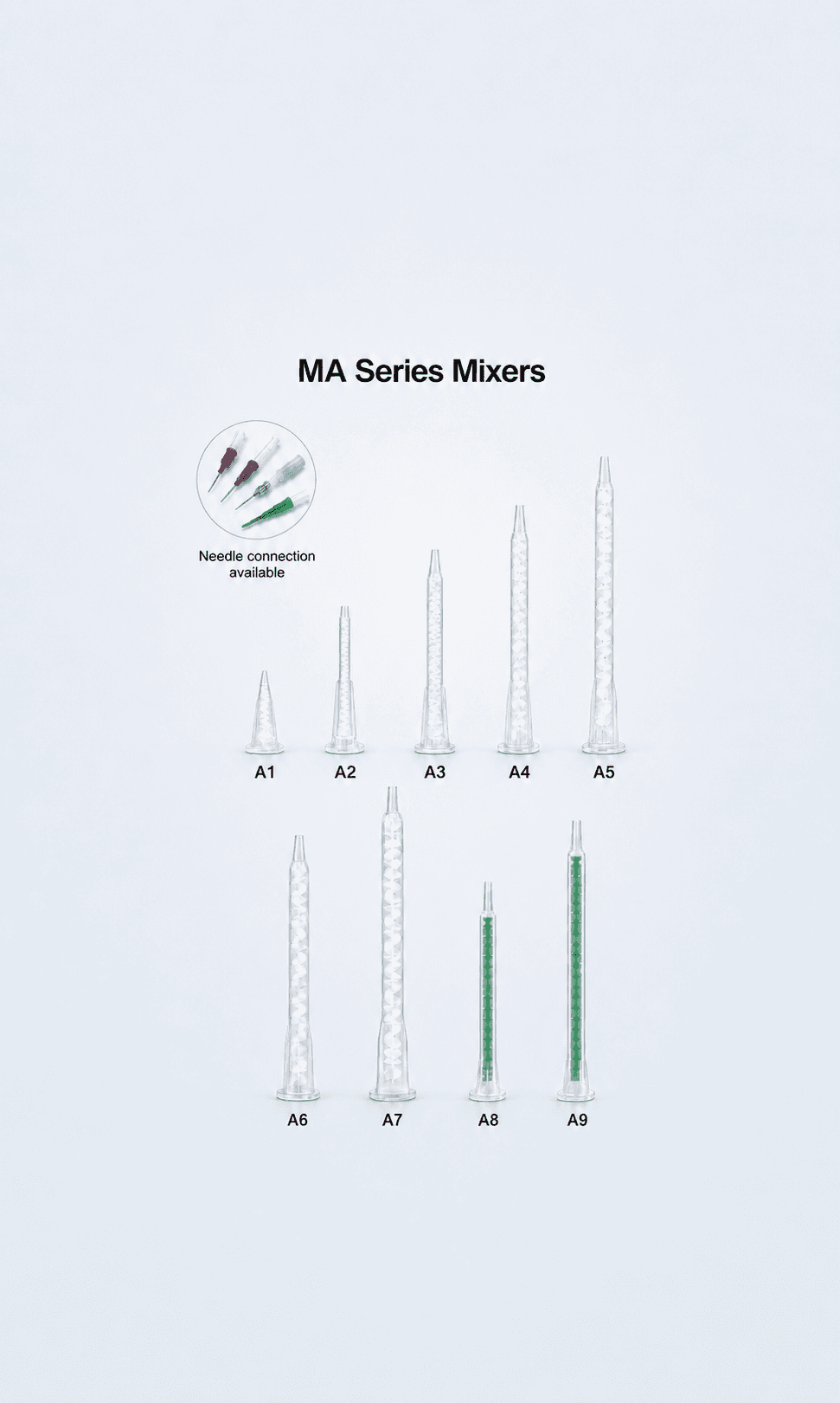 이액형 mixer Nozzle